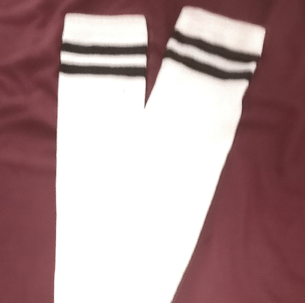 Cute and fun thigh high athletic socks
